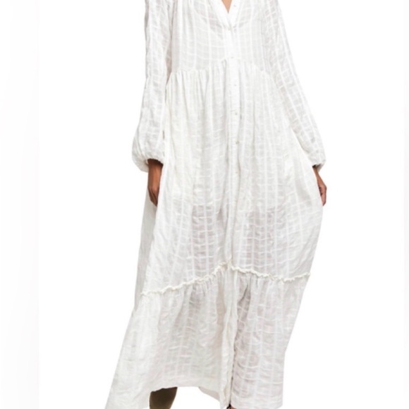 NWOT - Free People Edie Maxi Dress (no slip) - Picture 6 of 16